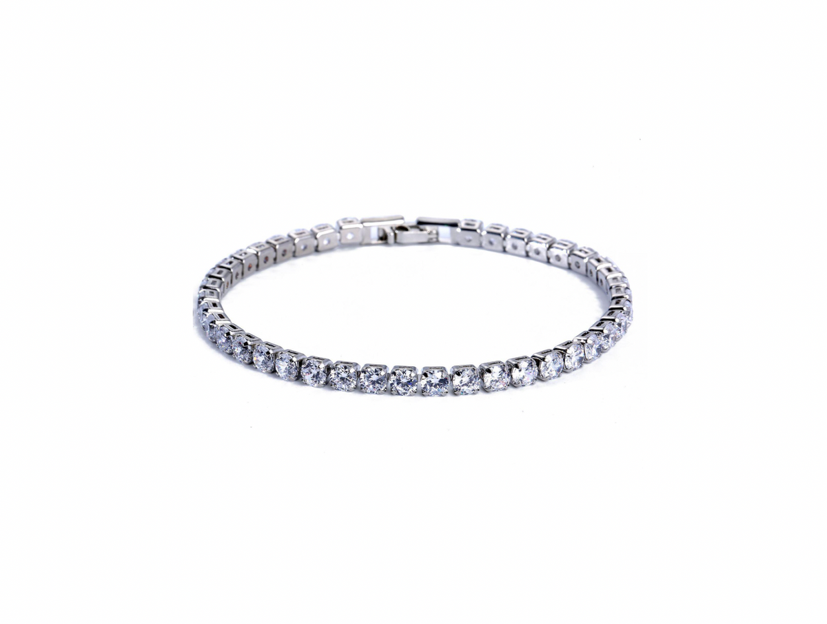 Gemstone Tennis Bracelets (4mm)